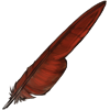 Red Eagle Feather