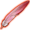 Flamingo Feather Decor