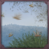 The locusts are here! The world won't be green like this for long...