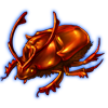 Beetle: Proagoderus rangifer [Fire]