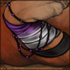 Show your pride with this fashionable beaded arm wrap!