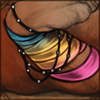 Show your pride with this fashionable beaded arm wrap!