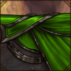 Intricate ornaments adorn this noble armour piece. You look like an oath knight!