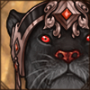 Intricate ornaments adorn this noble armour piece. You look like a dark knight!
