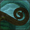 Overgrown ruins of an ancient Viking longship meant for speed over the water.