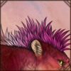 Lion Pride Faux Mohawk [Pink and Orange]
