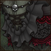 Vintage ruffles and lace combined with moody coloring makes this attire perfect for any goth lion.
