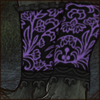 Vintage ruffles and lace combined with moody coloring makes this attire perfect for any goth lion.