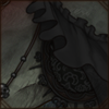 Vintage ruffles and lace combined with moody coloring makes this attire perfect for any goth lion.