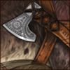 A sharp hatchet perfect for all of your raiding needs.