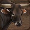 This forest ox is extremely rare! Wonder how it tastes? Part of the Laos theme set.