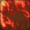 Flames lick and burn, eating anything they can get a hold of.