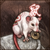Celebrate the rat, known for being clever and lucky, with this colorful companion!