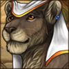 This princess has graced your lions with her presence! Perhaps she will stay awhile.
