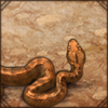This snake might be blind, but that doesn't stop him from living his best life pretending to be a worm.