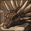 Ancient reptile restored by Shamans from fossils. Miniaturized for lion's safety! Craftable in November.