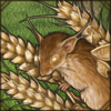 This little mouse is here to grant you fertility blessings and a good harvest.