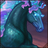 Born of the celestial sea and a Pegasus, this being floats where it pleases. It just so happens to like you!