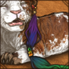 With tufts of fur dyed in colors of your choosing, these earrings let you show your true colors with pride!