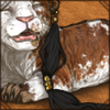 With tufts of fur dyed onyx, these earrings are fuzzy and fashionable.