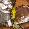 With tufts of fur dyed in colors of your choosing, these earrings let you show your true colors with pride!