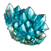 Found in many countries of Africa, this blue-tinted beryl can have magnificent crystals. You may be able to craft something out of it in November.