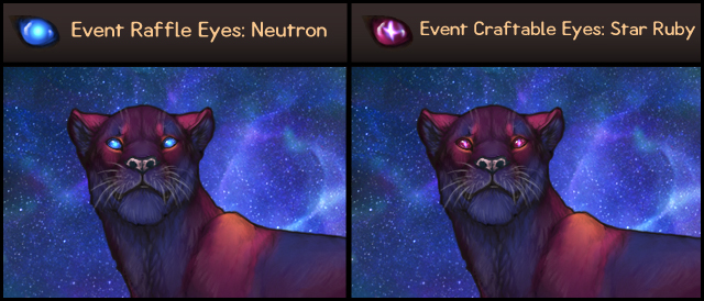 A mockup of a Prismatic-based lioness with Neutron and Star Ruby eyes.